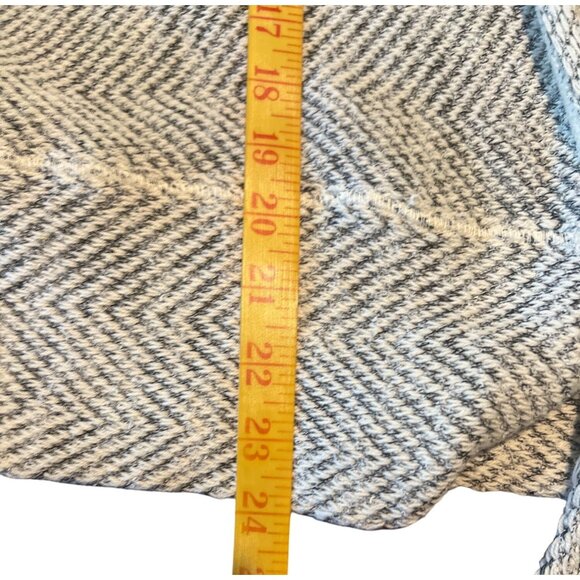 Free people cream gray motions knit cardigan sweater boho XS classic $98 - Picture 2 of 8